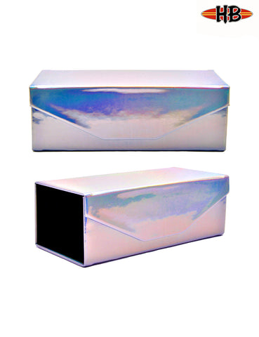 RECTANGULAR FOLDABLE IRIDESCENT PROTECTIVE HARD CASE