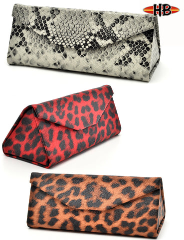 TRIANGULAR ANIMAL PRINT FOLDABLE CASE