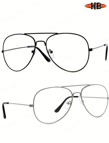 AVIATOR CLEAR - HB Sunglass Company
