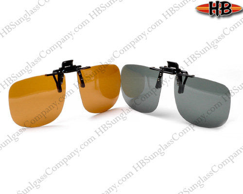 CLIP-ONS POLARIZED 5P - HB Sunglass Company