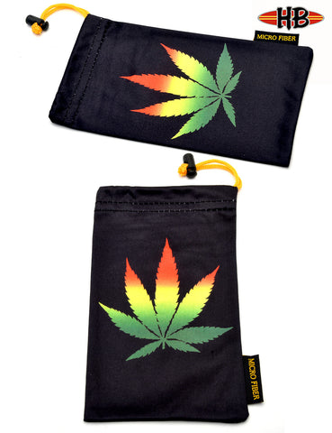 MICROFIBER MARIJUANA POUCHES - HB Sunglass Company